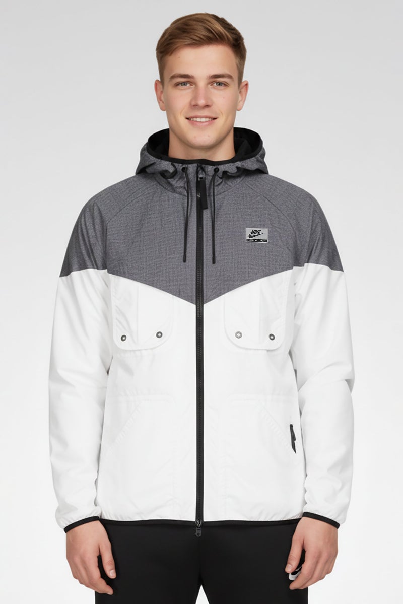 Nike Men Sportswear Fit Long Sleeve Outdoor Jacket, Multicolor - Image 2